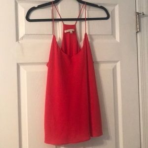 pink Spaghetti Strap Tank